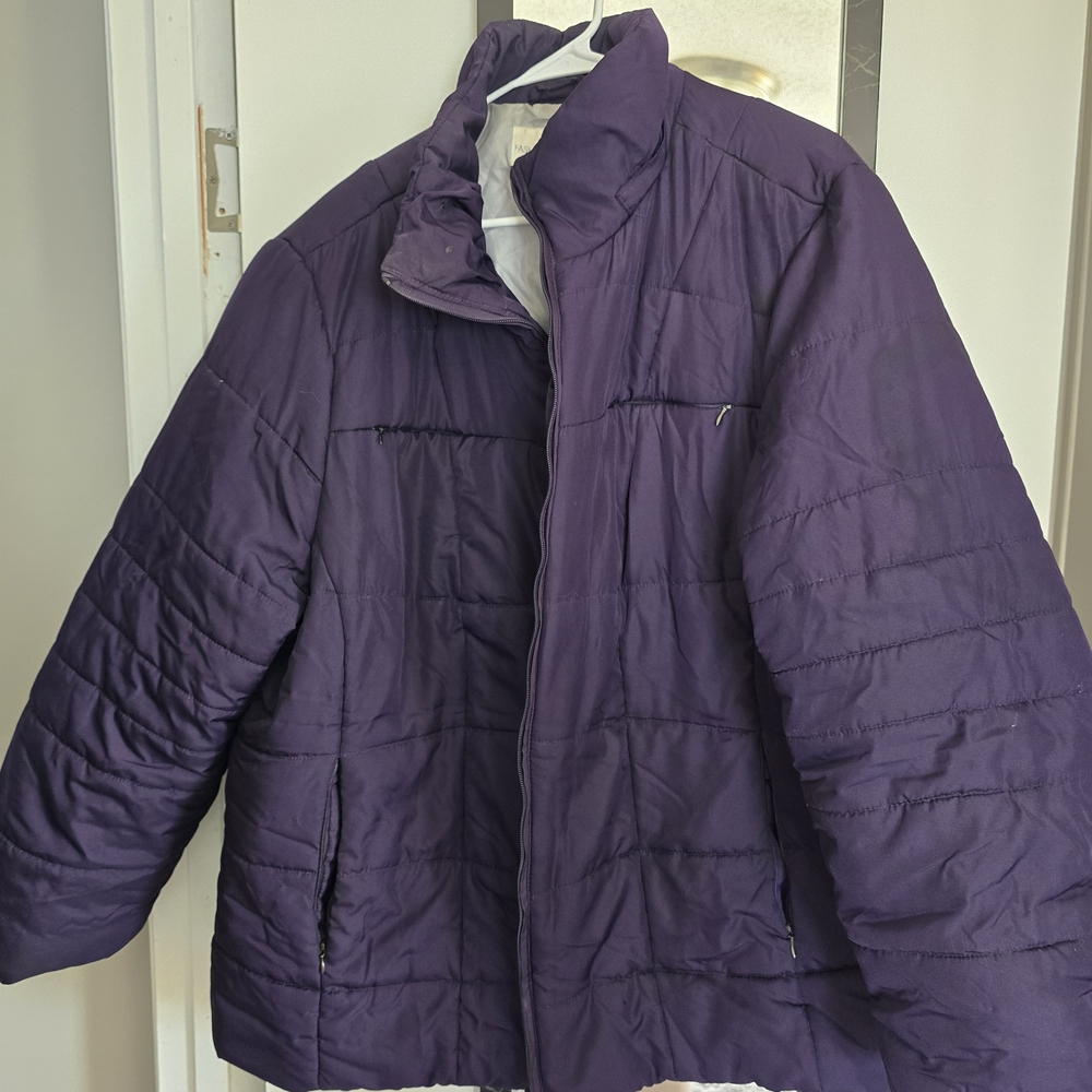 Fashion Bug Deep Purple Jacket